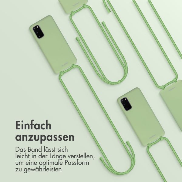 imoshion Color Backcover mit abtrennbarem Band für das Samsung Galaxy S20 - Grün