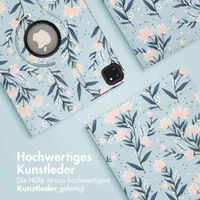 imoshion 360° drehbare Design Klapphülle Apple iPad Pro 11 (2022 / 2021 / 2020 / 2018) - Flowers