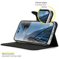Accezz Wallet TPU Klapphülle iPhone 14 Pro - Schwarz