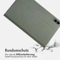 Accezz Classic Klapphülle Samsung Galaxy Tab S11 Ultra - Grün