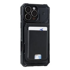 UAG Metropolis Vegan Leather Wallet MagSafe - Kartenhalter - Schwarz