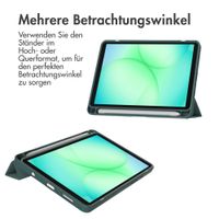 imoshion Trifold Hardcase Klapphülle Samsung Galaxy Tab A11 Plus - Grün