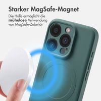 imoshion Color Back Cover mit MagSafe für das iPhone 15 Pro - Dunkelgrün