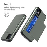 imoshion Backcover mit Kartenfach Apple iPhone 11 - Dunkelgrün