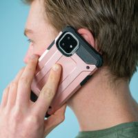 imoshion Rugged Xtreme Case Motorola One Fusion Plus - Roségold