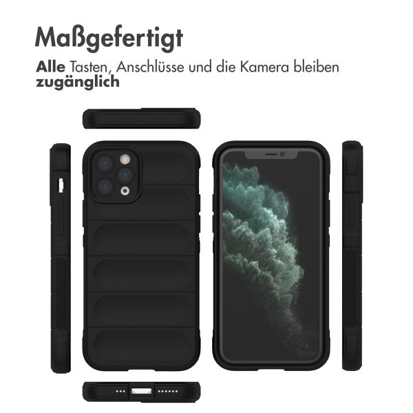 imoshion EasyGrip Back Cover für das iPhone 11 Pro - Schwarz