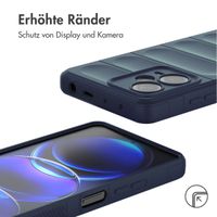 imoshion EasyGrip Backcover für das Xiaomi Redmi Note 12 Pro Plus - Dunkelblau