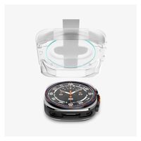 Spigen EZ FIT Glas.tR Displayschutzfolie mit Applikator für Samsung Galaxy Watch Ultra 2 - 47 mm - Transparent