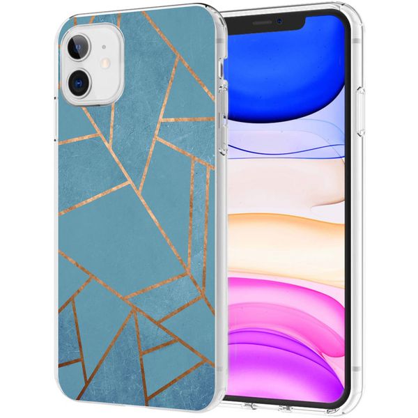 imoshion Design Hülle für das iPhone 11 - Blue Graphic