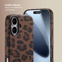 Selencia Sabi Backcover Leopardenmuster mit MagSafe Apple iPhone 17 - Mocha Brown