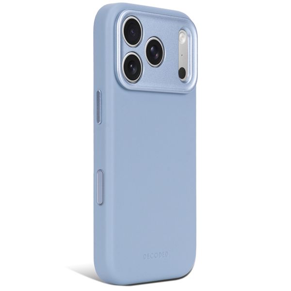 Decoded Leather Backcover MagSafe Apple iPhone 18 Pro / 17 Pro - Sky Blue