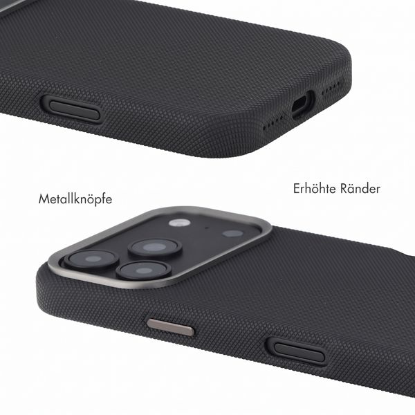 Accezz Mesh Backcover mit MagSafe Apple iPhone 17 Pro - Schwarz