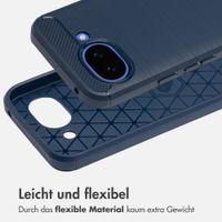 imoshion Brushed Back Cover Google Pixel 10a - Dunkelblau