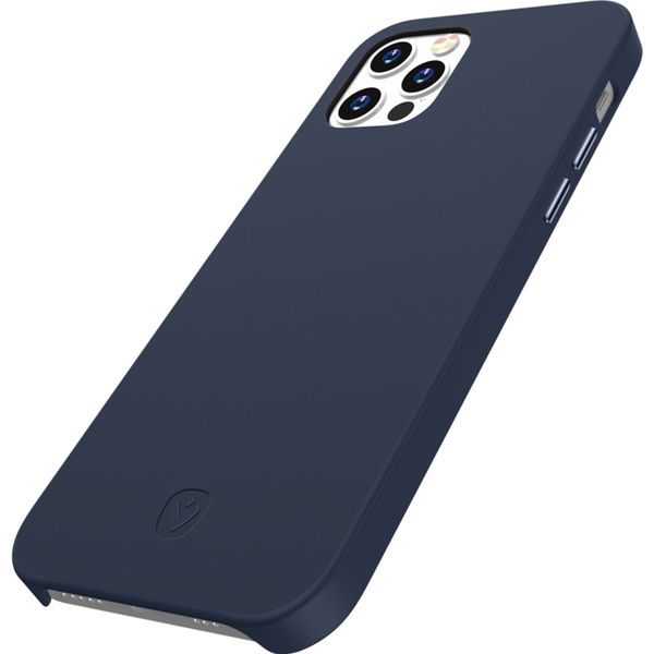 Valenta Luxe Leather Backcover für das iPhone 12 (Pro) - Dunkelblau