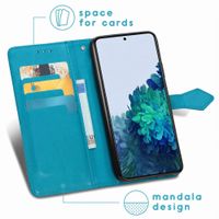 imoshion Mandala Klapphülle Samsung Galaxy S21 - Türkis