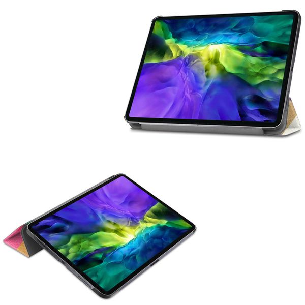 imoshion Design Trifold Klapphülle für das iPad Pro 11 (2018 - 2022) - Multicolor