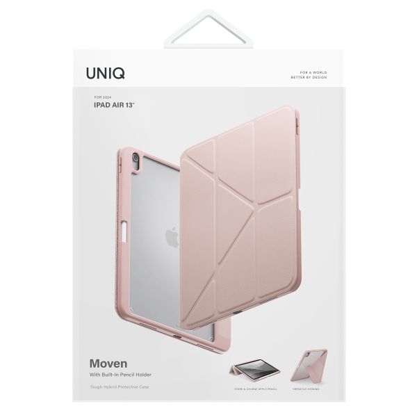 Uniq Moven Case Apple iPad Air 13 Zoll (2025) M3 / (2024) M2 - Blush Pink