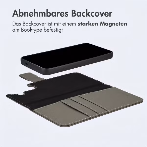 imoshion Herausnehmbare 2-in-1 Luxus-Bookcase Samsung Galaxy S26 - Grün
