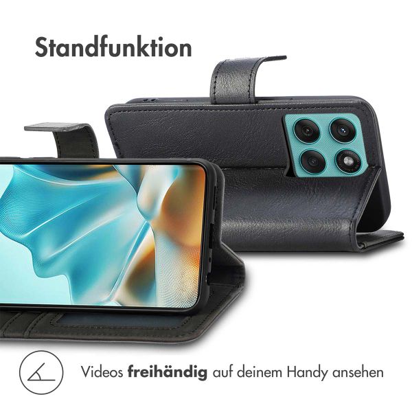 imoshion Luxuriöse Klapphülle Motorola Edge 60 Fusion - Schwarz