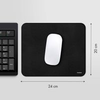 imoshion Mauspad - 20 x 24 cm - Schwarz