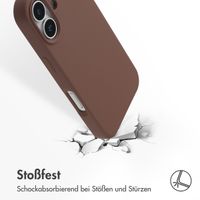 Accezz Liquid Silikoncase mit MagSafe Apple iPhone 17 - New Tea Brown