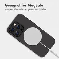 imoshion Color Backcover mit Thin MagSafe Ring Apple iPhone 15 Pro - Schwarz