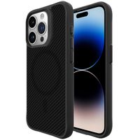 imoshion Rugged Hybrid Carbon Case mit MagSafe für das iPhone 15 Pro - Schwarz