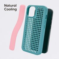 Callbuddy Hülle mit Strap Apple iPhone 17e / 16e / 15 / 14 / 13 - Miami Vice
