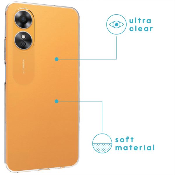 imoshion Gel Case Oppo A17 - Transparent