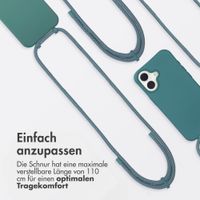 imoshion Color Backcover mit abnehmbarem Handykette und MagSafe Apple iPhone 17 - Dunkelgrün
