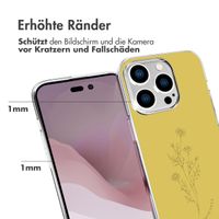imoshion Design Hülle iPhone 14 Pro - Floral Lime