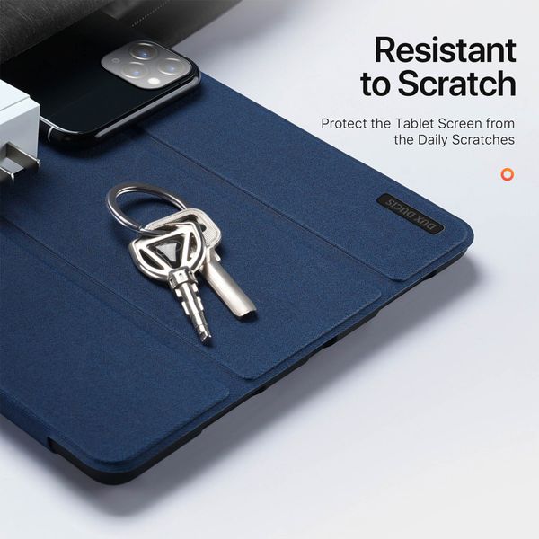 Dux Ducis Domo Klapphülle Apple iPad Air 13 Zoll (2025) M3 / (2024) M2 - Dunkelblau