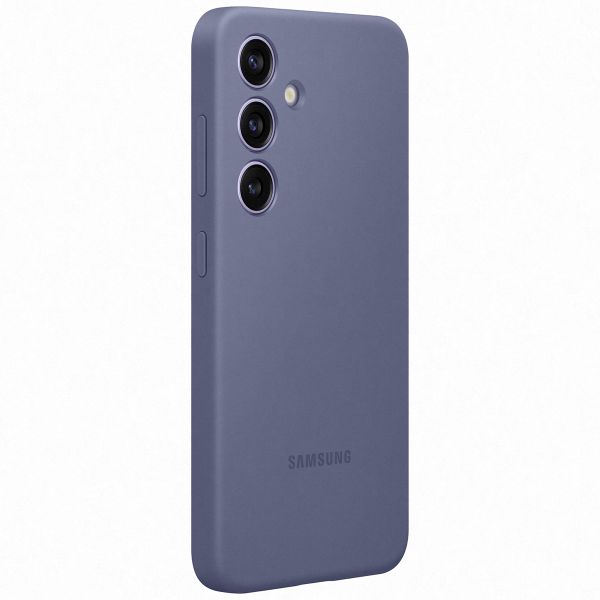 Samsung Original Silikon Cover für das Galaxy S24 - Violet