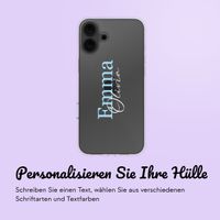 Hülle mit eigenem Foto und/oder Text Apple iPhone 16 - Naam