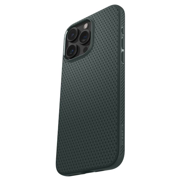 Spigen Liquid Air™ Case für das iPhone 15 Pro - Abyss Green