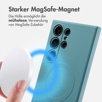 imoshion Color Back Cover mit MagSafe Samsung Galaxy S24 Ultra - Smoke Green
