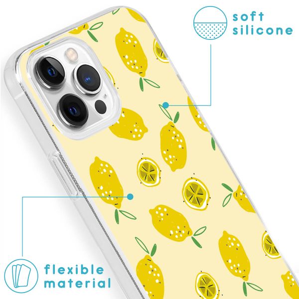 imoshion Design Hülle Apple iPhone 13 Pro - Lemons