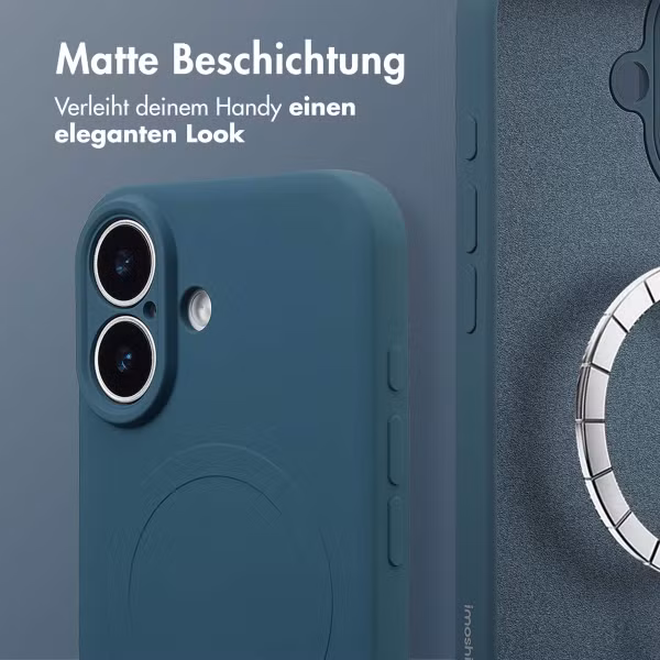 imoshion Color Back Cover mit MagSafe Apple iPhone 17 - Dunkelblau