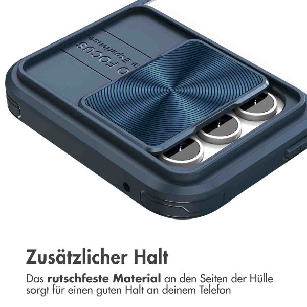 imoshion Back Cover mit Kameraschieber Samsung Galaxy S23 FE - Dunkelblau
