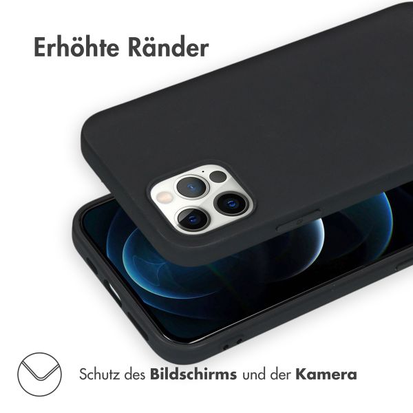 imoshion TPU Color Cover Apple iPhone 12 (Pro) - Schwarz