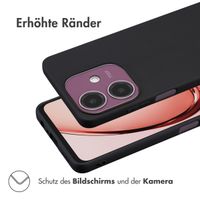 imoshion Color TPU Hülle für das Oppo A40 / A40M / A60 5G - Schwarz