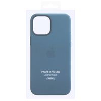 Apple Leder-Case MagSafe für das Apple iPhone 12 Pro Max - Baltic Blue