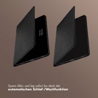 Selencia Riva Klapphülle Samsung Galaxy Tab S11 - Schwarz
