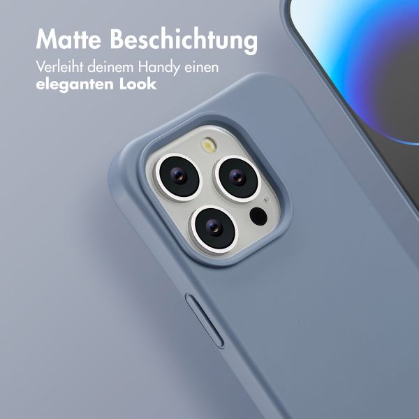 imoshion Color Backcover mit abnehmbarem Handykette und MagSafe Apple iPhone 14 Pro - Ash Blue