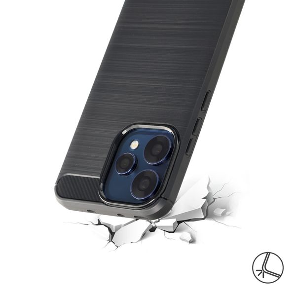 imoshion Brushed Back Cover Oppo Reno15 (5G) - Schwarz