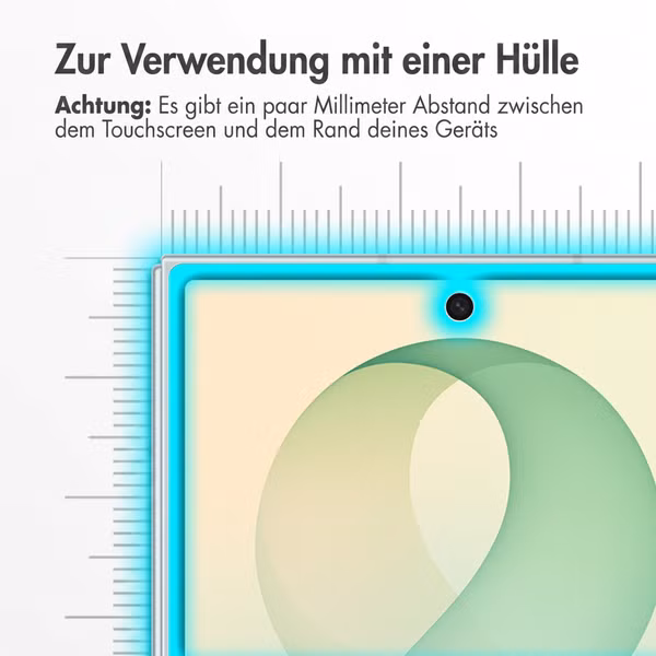 Accezz Displayschutz 2er-pack aus gehärtetem Glas Samsung Galaxy Z Fold 8