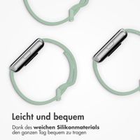 imoshion Silikonband⁺ für die Apple Watch Series 1 bis 9 / SE (38/40/41 mm) | Series 10 (42 mm) - Pistazie - Größe S/M