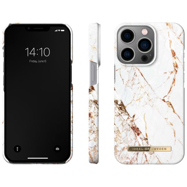 iDeal of Sweden Fashion Backcover für das iPhone 14 Pro - Carrara Gold