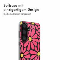 imoshion  Design Hülle für das Samsung Galaxy S25 - Dusty Rose Flowers Connect