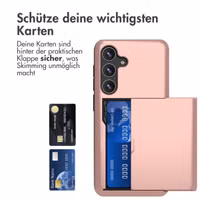 imoshion Backcover mit Kartenfach für das Samsung Galaxy S24 - Rose Gold